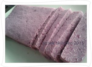Foto resep Bolu kukus ubi ungu tepung beras