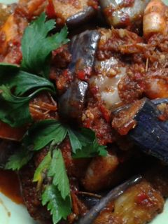 Foto resep Balado terong udang
