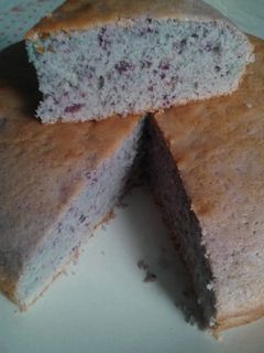 Foto resep Cake bolu ubi ungu ovenku