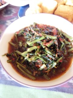 Foto resep Kangkung tumis ebi terasi