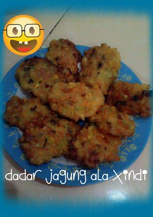 Foto resep dadar jagung sederhana
