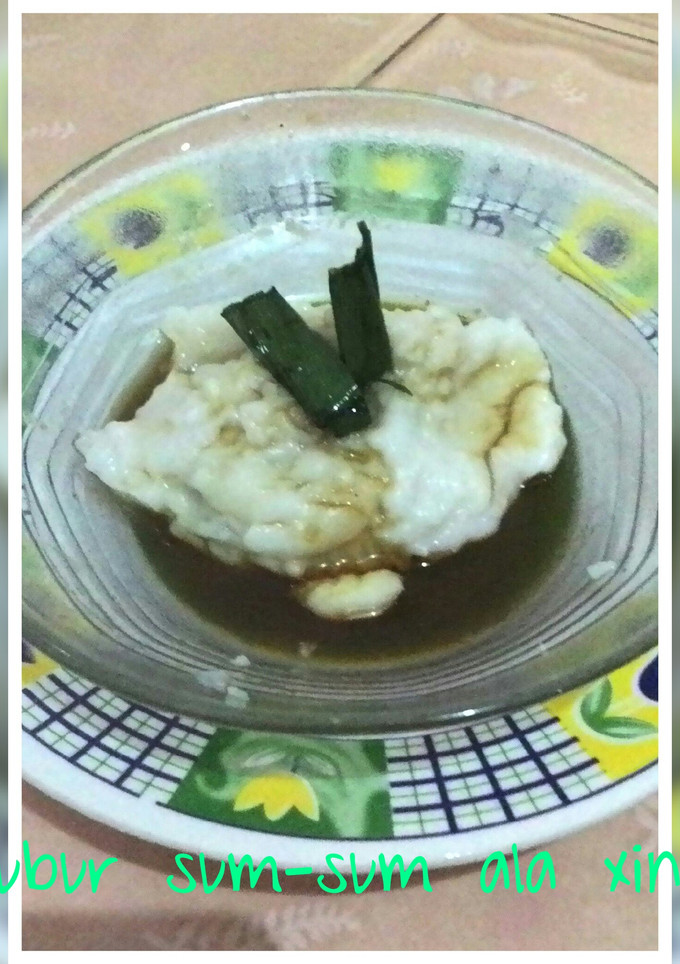 Foto resep bubur sumsum atau jenang sumsum