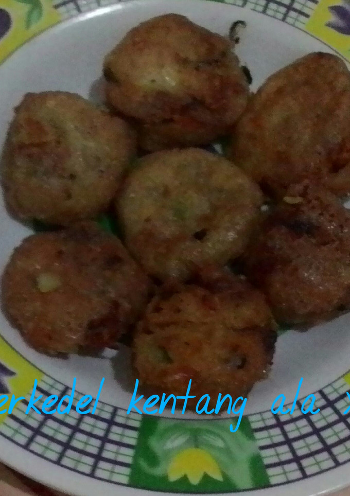 Foto resep perkedel kentang