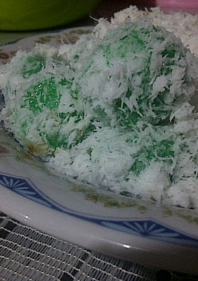 Foto resep Bola Onde - onde Isi Gula Merah