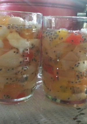 Foto resep Es Buah Segar praktis