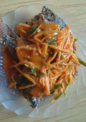 Foto resep Goreng Nila Saus Asam Pedas
