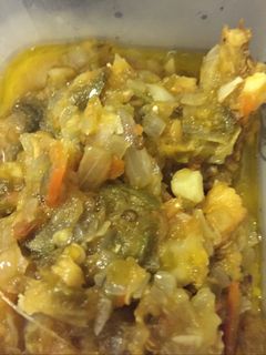 Foto resep Sambel hijau ikan asin 