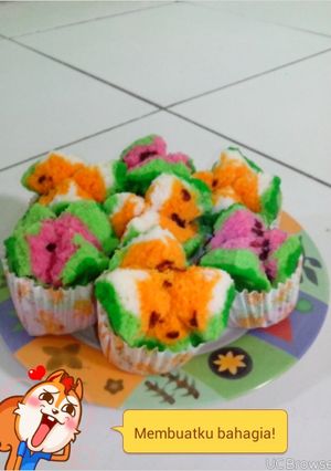Foto resep Bolu Kukus Semangka Ngakak