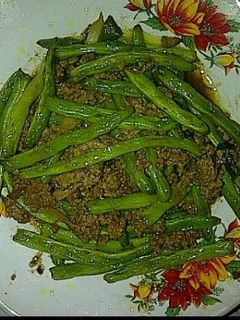 Foto resep Baby Buncis Tumis Daging Cincang