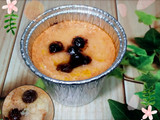 Puding roti choco raisin