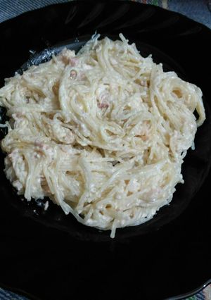 Foto principal de Fideos chinos a la carbonara