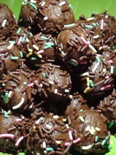 Foto resep bola-bola coklat