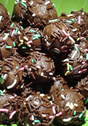 Foto resep bola-bola coklat