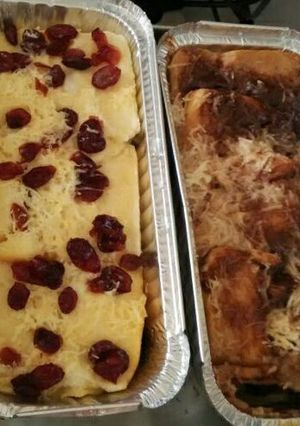 Foto resep Bread Pudding Two in a Row Alacin