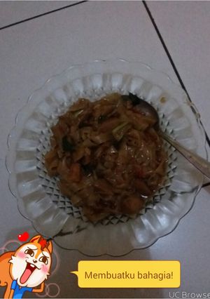 Foto resep kwetiaw goreng bakso coy
