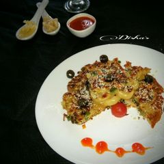 A picture of Pasta pancake :-.