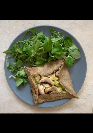 Une photo de Galette de courgette