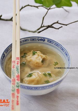 Foto resep Chicken Wantan Sup