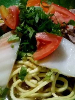 Foto resep Mie Kuah Asam Pedas
