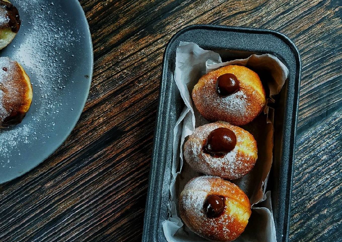 Bomboloni,Donat Empuk Tanpa Kentang