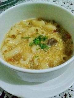 Foto resep Tomato macaroni soup