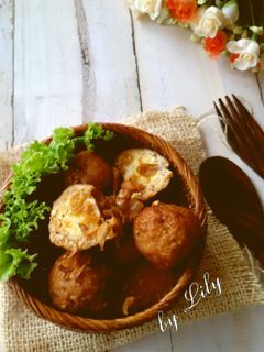 Foto resep Semur Bola Telor Puyuh