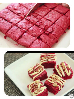 Foto resep RED VELVET BROWNIE (Chewy)