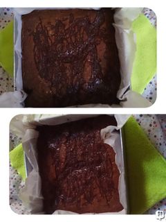 Foto resep Triple Choco Brownie (Sungai Cokelat)