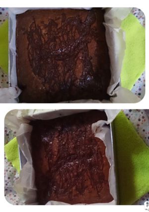 Foto resep Triple Choco Brownie (Sungai Cokelat)