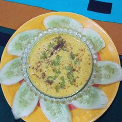 A picture of Lassi ki kadhi.