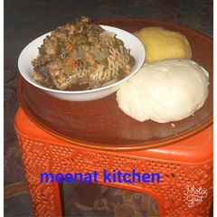 A picture of Spinach soup😋.