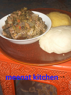 A picture of Spinach soup😋.