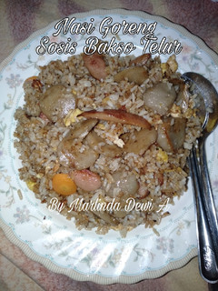 Foto resep 6) Nasi Goreng Sosis Bakso Telur