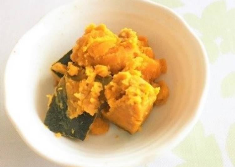 Simple Way to Prepare Quick Pumpkin and minced meat with starchy sauce