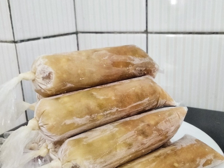 Resep Es lilin kacang hijau (tanpa gula dan santan) yang Bisa Manjain Lidah