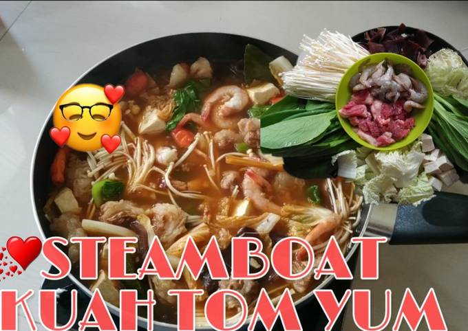 Resep: Shabu - shabu atau Steamboat Kuah Tomyam Gampang
