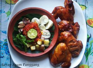 Foto resep Sayam Ayam Panggang & Sambal Raja