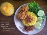nasi kuning ulangtahun