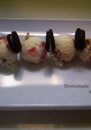 Foto resep homemade easy ice cream 