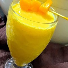 A picture of Mango shake.