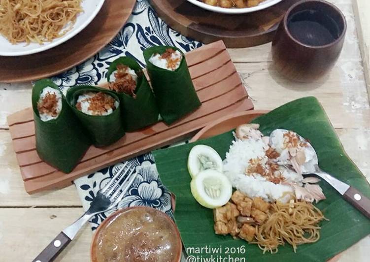 Resep Nasi Uduk Sederhana (pake rice cooker), Enak