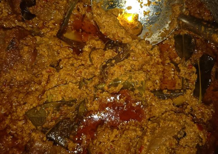 Resep Rendang daging penuh cinta yang Lezat Sekali