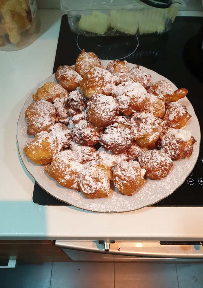 Una foto de Buñuelos de viento sin gluten