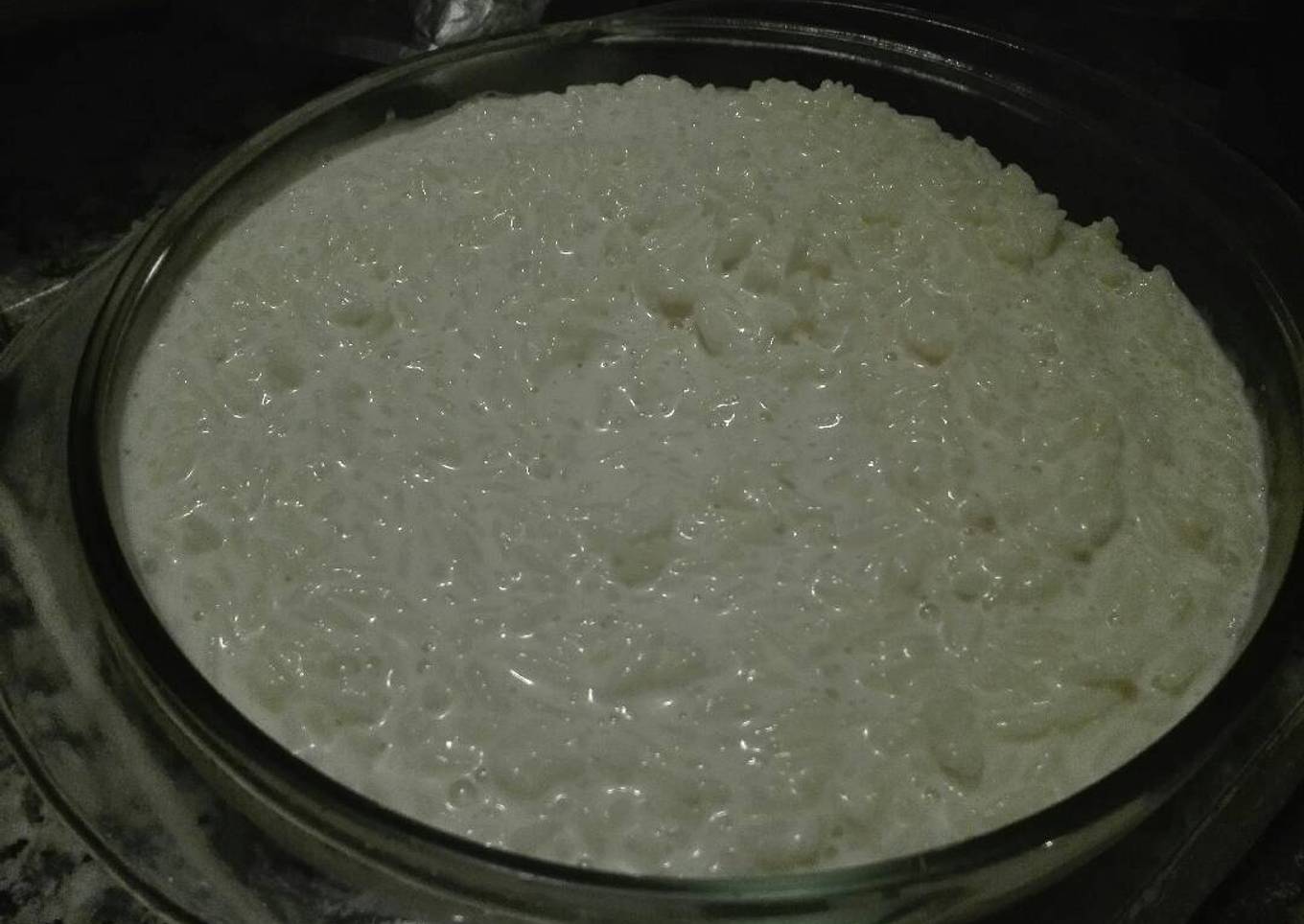 ¡Arroz con leche espeso!