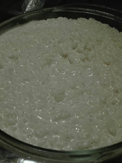 Una foto de ¡Arroz con leche espeso!