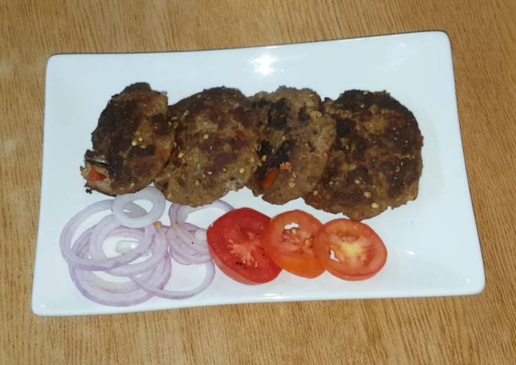 Recipe of Super Quick Homemade Pishawery chappal kabab