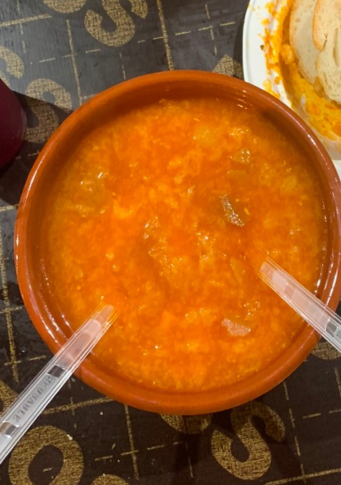 Una foto de Sopas de ajo