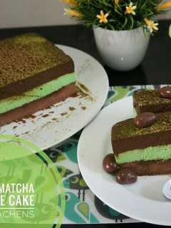 Foto resep Choco matcha mousse cake