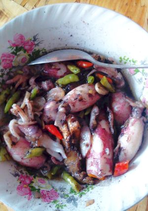 Foto resep Oseng Cumi Pedas