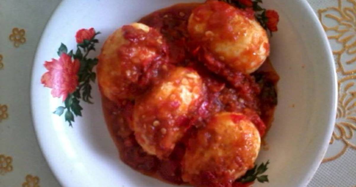 Resep Telur bumbu balado oleh Yunika Ratna Ratna Cookpad